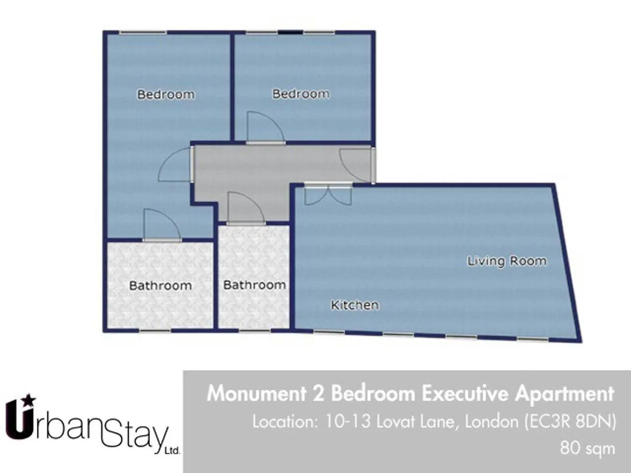 Urban Stay Lovat Lane Apartments London 0*,  United Kingdom